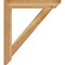Ekena Millwork Traditional Slat Rough Sawn Bracket, Western Red Cedar, 4"W x 30"D x 34"H BKT04X30X34TRA06RWR - alternate 3